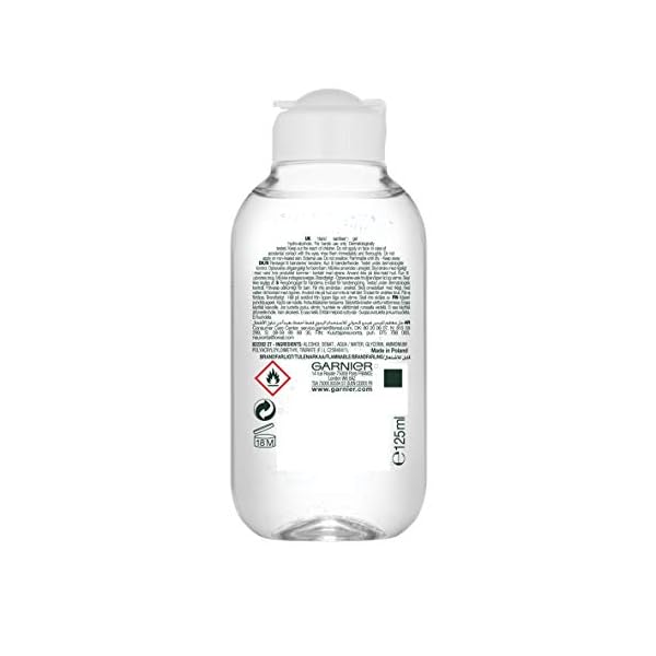 Garnier-Pure-Active-Hydro-Alcoholic-Hand-Sanitiser-Gel-125ml-Pack-of-Six-6-With-70-Alcohol-vv-Glycerin-Cleanses-Protects-Hands-Without-Drying-Recognised-By-The-British-Skin-Foundation Garnier Hand Sanitiser Gel 70 % Alcohol Purifying Hydro Alcoholic, 125 ml (Pack of Six 6), Handy Size Hand Sanitizer…