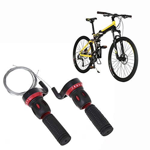 GMSP 1 Pair Derailleur Grips Bicycle Lever Transmission Twist Grip Speed Change MTB Bike Compatible Cycling Gear Shifter