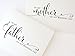 To My Parents on My Wedding Day, Wedding Card to my Mother and Father, Parents of the Bride or Groom Cards, To my Mother, 1 or 2 Greetings Cards with envelopes - Your Choice