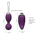ACharm Rechargeable Bullet Vibrator Ben Wa Kegel Ball Dual 10 Speed Remote Control Waterproof Exercise Kit, 6.4 Ounce