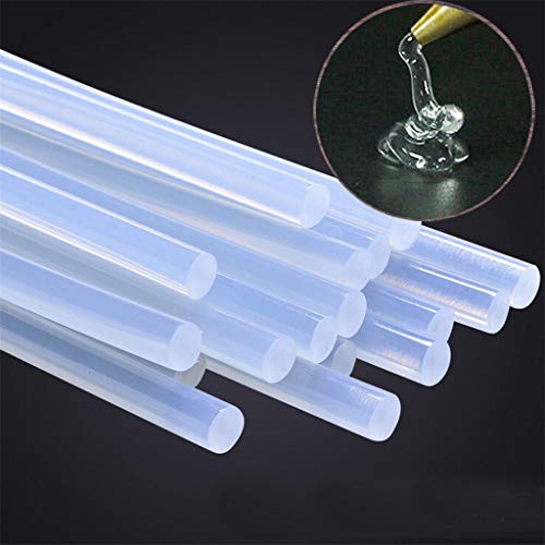 Samoii All Purpose Hot Melt Glue Stick - Mini Hot Glue Gun Sticks - 3"L x 0.7" D Hot Melt Glue Sticks Adhesive Almost for All Materials for Kids Adults DIY Sealing Repairing -100/ Pack