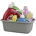 Begale 16 Quart Rectangular Plastic Wash Basins, 4-Pack Dish Pan, Gray