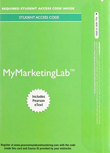 2014 MyMarketingLab with Pearson eText - Access Card - for Advertising