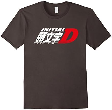 Mens Men's Anime Initial D Logo T Shirt Medium Asphalt