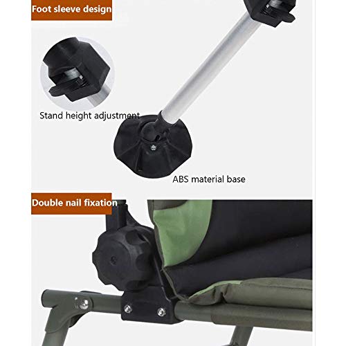Generic002 Camping Stuhl Tragbare Angelstuhl Folding Angelstuhl Karpfstuhl mit Armlehnen für Outdoor Sketching Director… – Bild 8