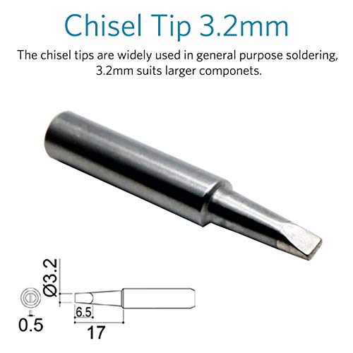 image for GeToo 900 Series Soldering Tip for HAKKO 936,937,907, and X-Tronic Sol