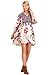 Umgee Women's Bohemian Tunic or Dress (Large, Pink Ivory)