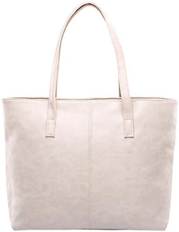 Fashionable Women's Simple Shoulder Bag With Large Capacity beige