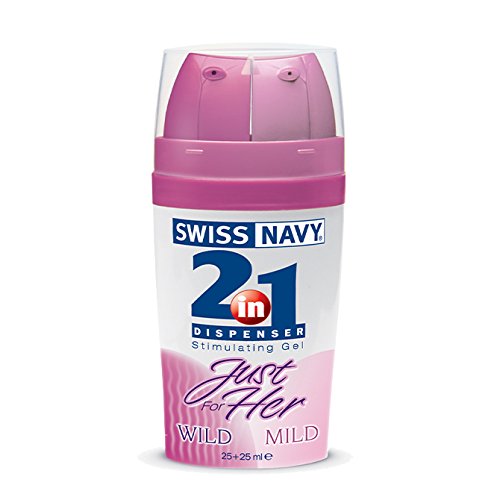 SWISS NAVY 2-in-1 Just For Her Stimulating Gels (featuring the Mild to Wild effect) (50ml)