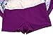wantdo Women's One Piece Swimsuit with Skirt Plus Size Swimwear Cover Up Purple 18/20 Plus