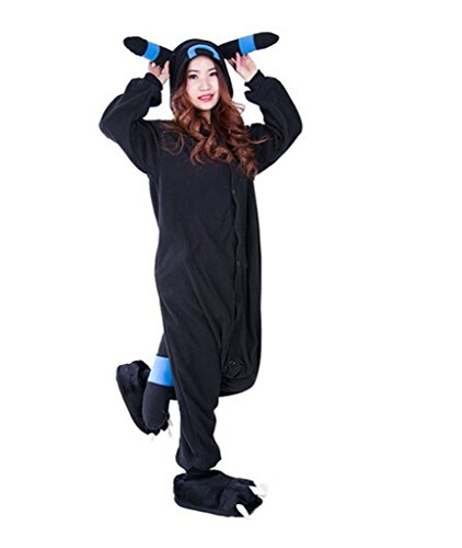 Ikerenwedding Blue Umbreon Unisex-adult Onesie Pajamas Cosplay Costume
