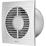 Badlüfter mit Jalousie Ventilator Raumentlüfter Lüfter Einbaulüfter 100