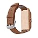 For Fitbit Flex Band,SMYTShop Leather Accessory Bangle Watch Band Wrist Strap Replacement Wristband + Metal Frame for Fitbit Flex Bracelet (Rose Gold)