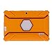 Turpro Kids' Shockproof Silicone Case for Chromo Inc 7 inch, Alldaymall A88X, Dragon Touch Y88X Plus/Y88X, VURU A33, NPOLE 7 Inch Tablet (Orange)
