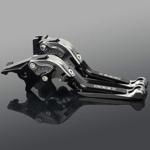 Motorcycle CNC Brake Clutch Levers Set Adjustable Folding Extendable for Kawasaki Z1000 Z 1000 2007-2016