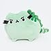GUND Pusheen Pusheenosaurus Dinosaur Cat Plush Stuffed Animal Backpack Clip, Green, 4.5