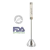 Astelli Push Whisk, Mixer And Milk Frother. The Perfect Cream Whipper and Miracle Egg Beater! Environmentally Friendly, Quality Kitchen Utensil for All Liquids!