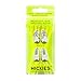 HICKIES 1.0 Tieless Elastic One Size Fits All Shoelaces - Neon Yellow (14 Laces, Works in all shoes)