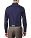 Arrow Men's Dress Shirt Poplin Fitted Spread Collar, Evening Blue, 17-17.5