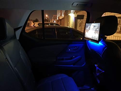 12.5 inch Android 8.1 Headrest Monitors with WiFi, Sync Screens TV Tablets Touch Screen 4K Dual Video Players Phone Mirror Netflix YouTube PS4 HDMI AV Bluetooth FM - Thumbnail 5
