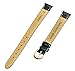Timex Q7B786FZ Black Padded Calfskin 12mm LONG Replacement Watchband