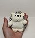 Lucore Happy Hedgehog Plush Stuffed Animal Keychain - Hanging Toy Doll, Lucky Charm & Ornament by Lucore Home
