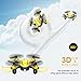 Drone for Kids Mini Drones with Altitude Hold Headless Remote Control Helicopter 2.4G 6-Axis Gyro Small RC Quadcopter with 3D Flip One Key Return Indoor Micro Airplane Flying Toys for Beginner Adults