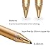 Ciscle [Electronic Stylus] Active Stylus Digital Pens with 1.8 mm Fine Point Copper Tip for iPhone/iPad/Tablet and Other Capacitive Touchscreens Devices, Good for Drawing and Handwriting (Gold)