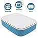 BentoRyte Bento Box with Accessories and Free eBook | Lunch Bento Boxes for Adults and Kids | Food Prep Containers for Your Toddler | Insulated Meal 5 Compartment Lunchbox with a Sauce Container