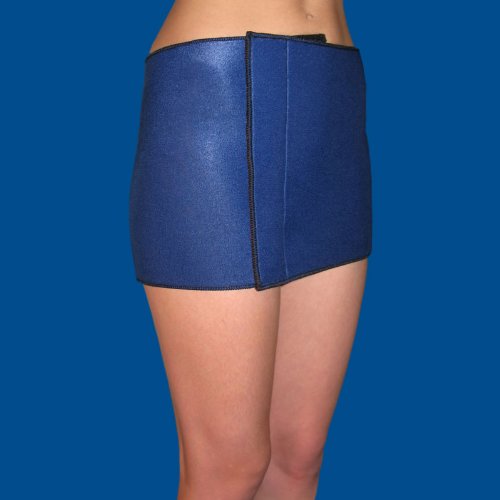 Postnatal Pregnancy Maternity Belt / Type 250 Neoprene / Bandage against radiculities / Baby Bump Tummy Belly Back Support Band / Wrap Slimming / Stomach Binder / Abdominal Girdle / Abdomen Supporting / Prevents strength marks / Perfect for New Mums / Made in Europe / Blue (M (Waist measurement 80cm - 90cm))