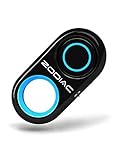 Premium 5-In-1 Bluetooth Selfie Remote Shutter (Powered by USA Technology) For iPhone 7, 6, 5, Samsung Galaxy S8, S7, S6, S5 - Cellphone Camera Control Plus Mini Table-Top Tripod (Blue)
