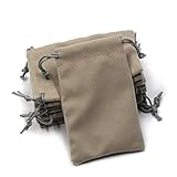 Md trade 18pcs Velvet Cloth Jewelry Pouches / Drawstring Bags 4.7