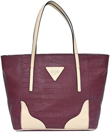 Guess Handbag Croco Embossed Mignon Shoulder Bag Purse For Women