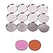DatingDay 26mm Small Empty Round Tin Pans for Eyeshadow Powder Responsive to Magnets
