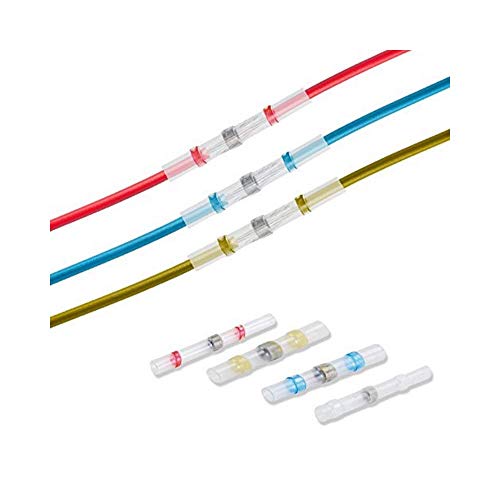 130PCS Solder Seal Wire Connectors | Electrical Waterproof Heat Shrink | Butt Terminals Kit | Premium Connector for Automotive, Marine, Outdoor & Home Wire Applications by Voltions - Thumbnail 7