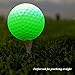 ZLIXING LED Glow Golf Balls, Personalized Practice Light up Golf Ball Glow in Dark for Women Men, Colored Novelty Funny Night Golf Balls Gifts (Pack fo 3)
