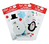 Impact innovations 12117a christmas window gel clings, 6