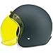 Biltwell Solid Bubble Shield (Yellow, One Size)