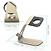Stalion Apple Watch Stand Desktop Charging Dock Station for Apple Watch Sport Edition Aluminum Body Universal Cradle Holder for Apple Watch – Powder Gold