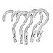 Melvado Laundry Hanger Hooks | Strong Plastic Solid Metal Spring | Lightweight, Convenient Clothing Pins To hang and Dry Wet Clothes | For Home Use or Travel | Economy 12 Pack | White