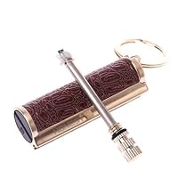 Match Striker - Golden Keyring Keychain Permanent Match Striker Lighter - Necklace Circles Paper Keychain Sheets Metal Pottery Ceramic Rock Plate Strip Vintage Suvavor Block Decorative Holder St