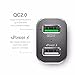 Quick Charge Car Charger, BlitzWolf 30W Qualcomm QC 2.0 Dual USB Car Charger for Samsung Galaxy S5 S6 Edge Edge+, Note 5 4 Edge, Nexus 6, HTC M9, Xperia Z3 / Z2, Moto X (Silver)