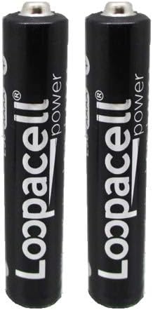 Loopacell AAAA Batteries, 1.5V Alkaline AAAA Battery (2 Pack): Home Audio & Theater