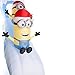 Airblown Inflatable - Minions Naughty or Nice Slide with Kevin, Stuart, and Bob - 10 Feet Wide