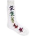 MENS WHITE DANCING BEARS SOCKS