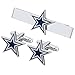 Promotioneer Men's The Team Logo Symbol Series Cufflinks and Tie Clip with Gift Box (11)