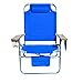 Big Jumbo 500 lbs XL Wide Heavy Duty Beach Chair for Big & Tall Adults, Aluminum Tubing - 4 Reclining Positions
