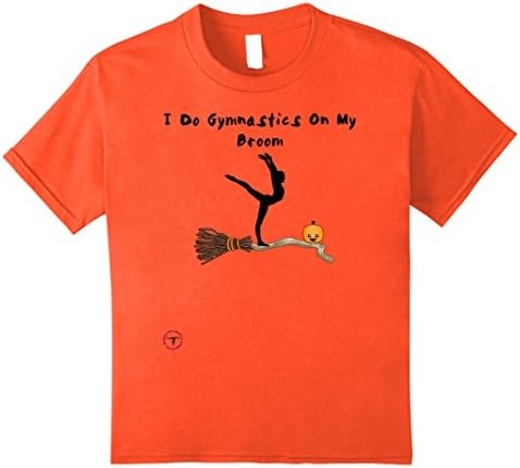 Kids Halloween Heartland Gymnastics Limited Edition T-Shirt 8 Orange