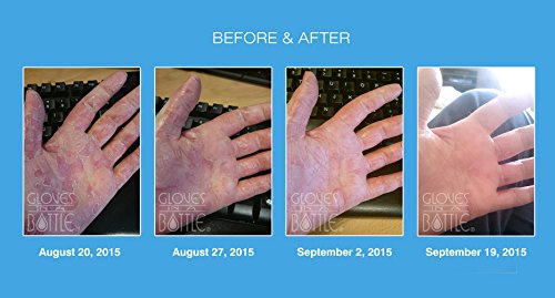 Gloves In A Bottle Shielding Lotion (One- 2 fl oz-60 ml & One - 8 fl oz-240 ml) With Pump Great for Dry Itchy Skin! Grease-less and Fragrance Free!