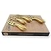 Premium Culinary Cheese Knives Gourmet Kitchen Knife Set - 4 Designed to Cut, Slice, Shave, Spread and Serve best for All Hard and Soft Cheeses. Perfect Gift for Entertaining and Home Decor